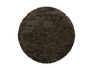 4058819102305 - Teppich FLUFFY 3500 BROWN 120 x 120 cm