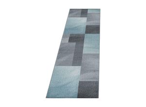 4058819115435 - Teppich EFOR 3712 BLUE 80 x 250 cm 4058819115435 - Teppich EFOR 3712 BLUE 80 x 250 cm