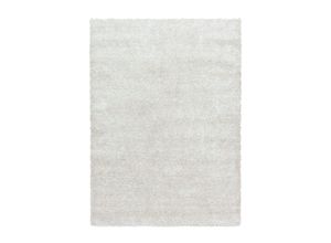 4058819118726 - Hochflor-Teppich AYYILDIZ TEPPICHE BRILLIANT 4200 Teppiche Gr B L 160 cm x 230 cm 50 mm 1 St beige (natur) Esszimmerteppiche