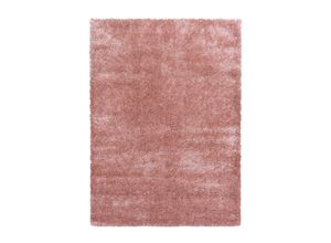 4058819118870 - Hochflor-Teppich AYYILDIZ TEPPICHE BRILLIANT 4200 Teppiche Gr B L 240 cm x 340 cm 50 mm 1 St rosa (rosé) Esszimmerteppiche Langflor auch als Läufergröße