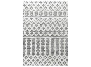 4058819120552 - Teppich AYYILDIZ TEPPICHE PISA 4710 Teppiche Gr B L 200 cm x 290 cm 20 mm 1 St grau Esszimmerteppiche