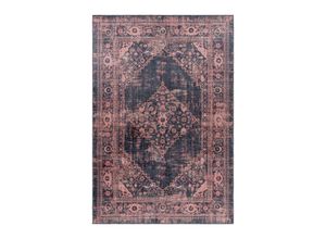 4058819127520 - Teppich AYYILDIZ TEPPICHE FIESTA 4301 Teppiche Gr B L 200 cm x 290 cm 6 mm 1 St rot (red) Orientalische Muster pflegeleichter Kurflorteppich moderner Vintage Orient Optik