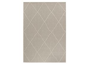 4058819130360 - Outdoorteppich AYYILDIZ TEPPICHE PATARA 4952 Teppiche Gr B L 200 cm x 290 cm 8 mm 1 St beige Esszimmerteppiche Pflegeleicht Strapazierfähig In- und Outdoor geeignet