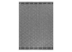 4058819130551 - Outdoorteppich AYYILDIZ TEPPICHE PATARA 4953 Teppiche Gr B L 160 cm x 230 cm 8 mm 1 St grau (grey) Esszimmerteppiche