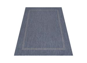 4058819143308 - Outdoorteppich AYYILDIZ TEPPICHE RELAX 4311 Teppiche Gr B L 280 cm x 370 cm 5 mm 1 St blau (blue) Esszimmerteppiche Pflegeleicht Strapazierfähig In- und Outdoor geeignet