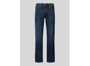 4058823436809 - Straight Fit Jeans mit Label-Patch Modell TRAMPER