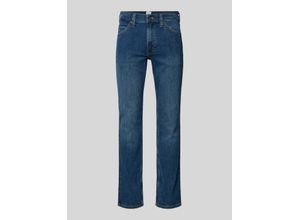 4058823437127 - Straight Fit Jeans mit Label-Patch Modell TRAMPER