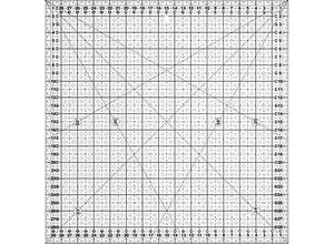 4058896051176 - Rollschneider-Lineal in cm-Einheit Größe 30 x 30 cm