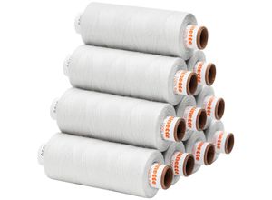 4058896052241 - Universal-Nähgarn Stärke 100 10er-Pack weiß