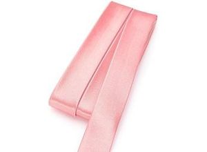 4058896053460 - Satin-Schrägband rosa Breite 2 cm Länge 5 m