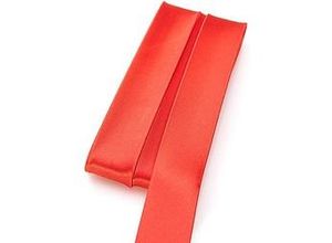 4058896053477 - Satin-Schrägband rot Breite 2 cm Länge 5 m