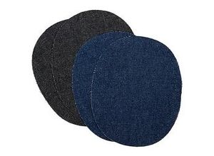 4058896056263 - Jeans-Flicken Größe 125 x 10 cm Farbe dunkelblau schwarz Inhalt 2 Paar