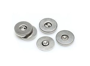 4058896064435 - Magnet-Verschlüsse zum Annähen Größe 19 mm Ø Inhalt 4 Stück