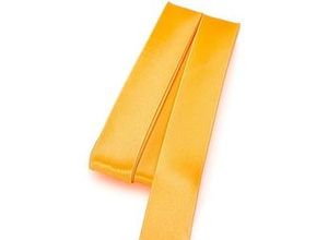 4058896069980 - Satin-Schrägband gelb Breite 2 cm Länge 5 m
