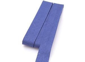 4058896072775 - Baumwoll-Schrägband jeansblau Breite 2 cm Länge 5 m