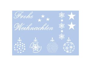 4058896075516 - Schablone Weihnachtsmotive 295 x 20 cm