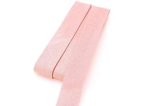 4058896090373 - Baumwoll-Schrägband rosé Breite 2 cm Länge 5 m