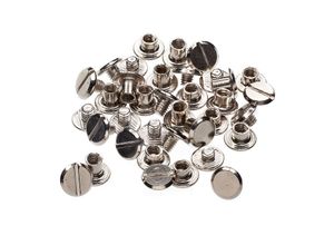 4058896111887 - Buchschrauben Farbe silber Inhalt 30 Stück