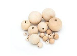 4058896114376 - Holzkugeln 10 - 40 mm Ø 24 Stück