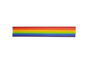 4058896114659 - Verzierwachsstreifen Regenbogen 20 cm 18 Stück