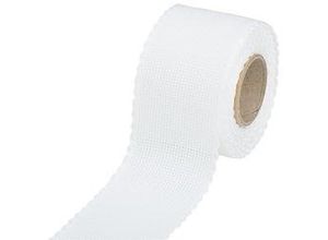 4058896118701 - Aida-Stickband weiß Breite 5 cm 5m-Rolle