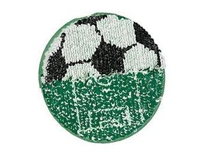 4058896120384 - Wende-Applikation Fußball 13 cm Ø