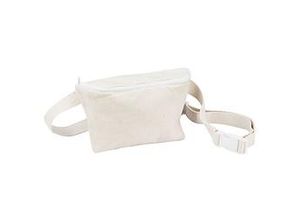 4058896127369 - Baumwoll-Bauchtasche natur 21 x 6 x 12 cm