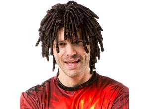 4058896133216 - Kurzhaarperücke Dreadlocks braun