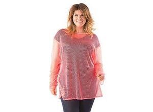 4058896133612 - Netzshirt für Starke Frauen neonpink