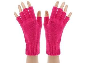 4058896137054 - Strick-Handschuhe pink