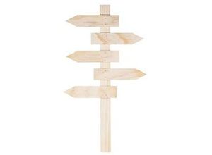 4058896139669 - Holz-Schild Pfeile 50 x 29 cm