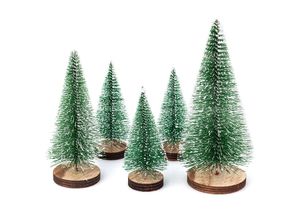 4058896140085 - Deko-Tannenbäume beschneit 9–145 cm 5 Stück 4058896140085 - Deko-Tannenbäume beschneit 9–145 cm 5 Stück