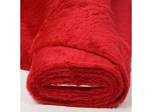 4058896161486 - Plüschstoff rot