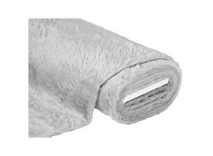 4058896161547 - Plüschstoff hellgrau