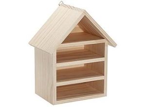 4058896214274 - Haus Insektenhotel aus Holz 30 cm