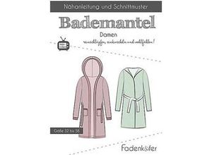 4058896222859 - Schnitt Bademantel für Damen