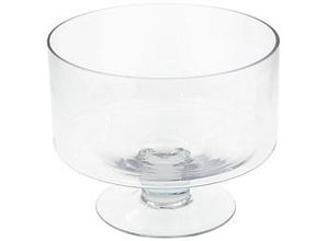 4058896240006 - Glasschale mit Fuß 20 cm 25 cm Ø