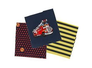 4058896245568 - Bio-Baumwolljersey-Coupon Feuerwehr mit Elasthan