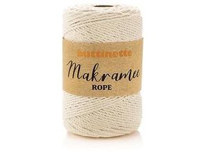 4058896261797 - Makramee-Garn Rope natur 3-fach verzwirnt Stärke 3 mm Länge 150 m