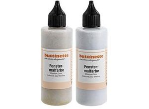 4058896262855 - Glitter-Fensterfarbe in verschiedenen Farbtönen 85 ml