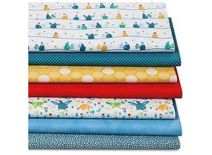 4058896278542 - Patchwork- und Quiltpaket Verrückte Hühner weiß-color