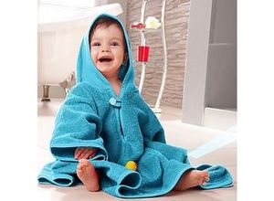 4058896285946 - Frottier-Poncho türkis 55 x 71 cm