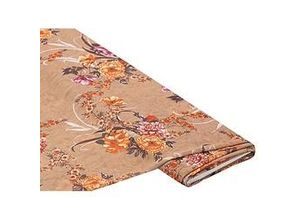 4058896286141 - Chiffon Blumen hellbraun-color