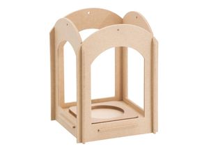 4058896286660 - Laterne aus MDF 12 x 12 x 16 cm