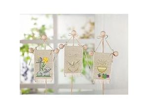 4058896299301 - Stickpackung Osterfahnen Ostersymbole 3er-Set