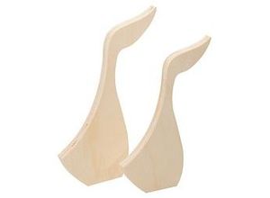 4058896300038 - Gänse aus Holz 30 cm und 26 cm 2 Stück 4058896300038 - Gänse aus Holz 30 cm und 26 cm 2 Stück