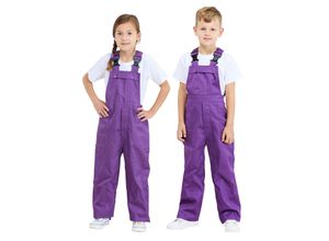 4058896307556 - Latzhose für Kinder lila