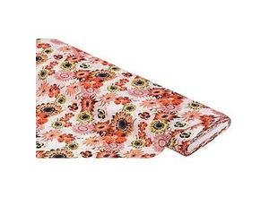 4058896307808 - Chiffon Blumen weiß rot