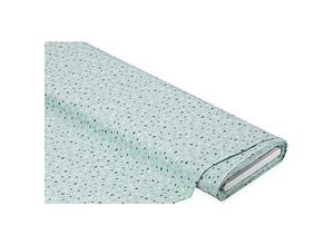 4058896317784 - Baumwollstoff Herzen Mona mint grau