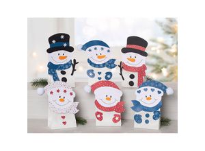 4058896319306 - Papiertüten Schneemann 6 Stück